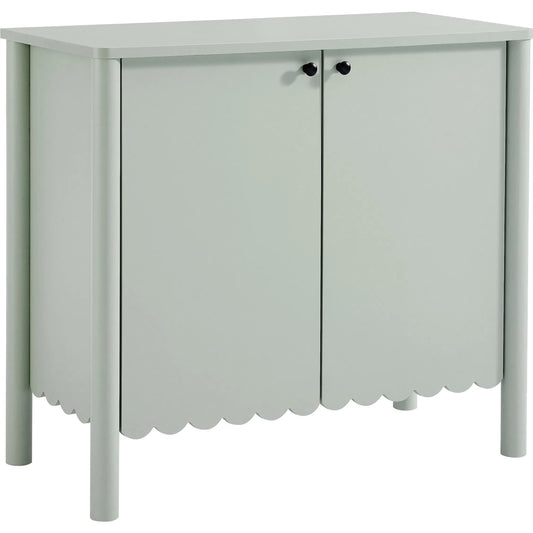 Elsmore 35" 2-Door Scalloped Sideboard Cabinet by Evans & Londeen. Made from unique in a unique style.