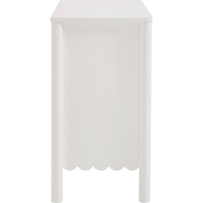 Kiowa 35" 2-Door Scalloped Sideboard Cabinet by Evans & Londeen. Made from unique in a transitional style.