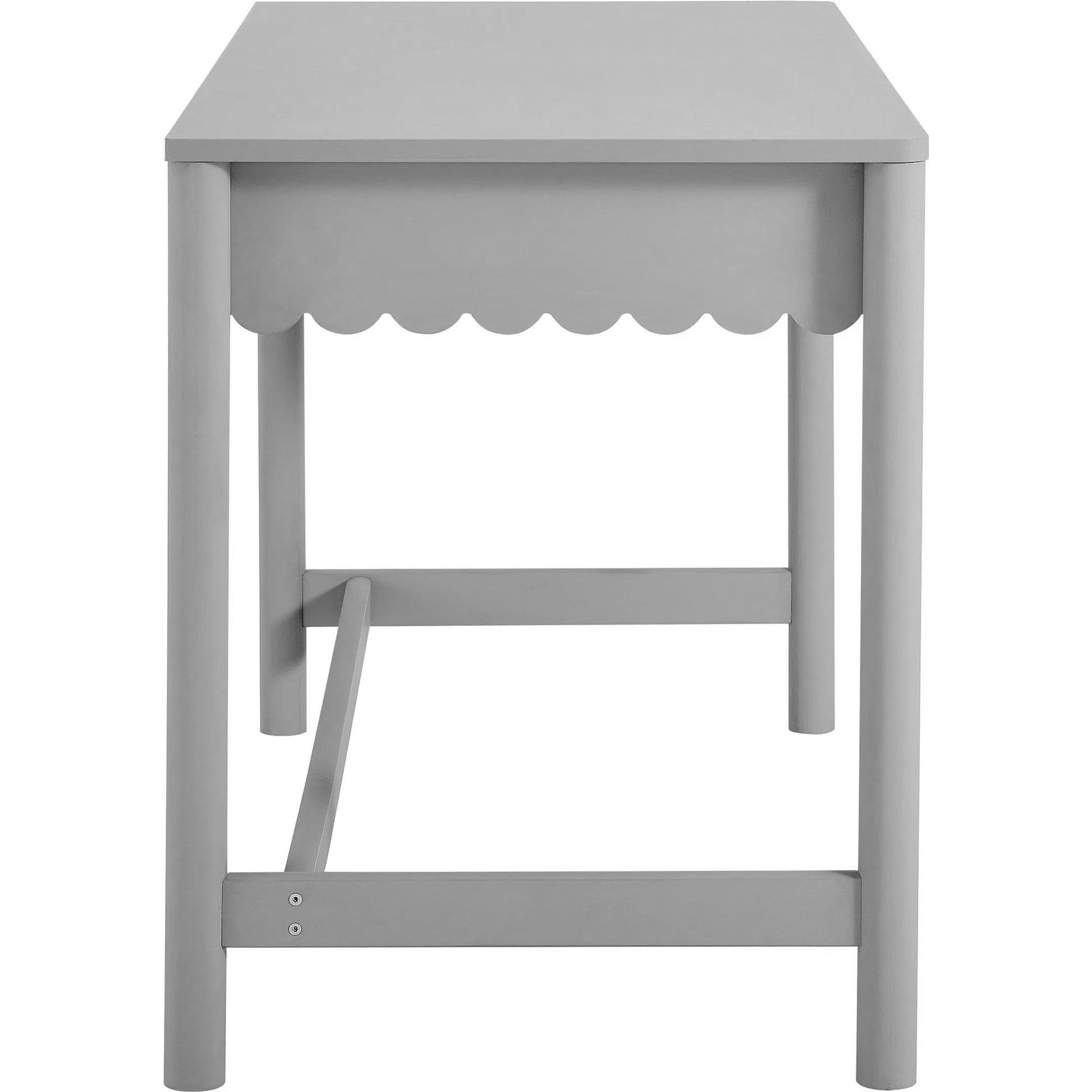 Kiowa 1-Drawer Scallop Writing Desk by Evans & Londeen. Made from unique in a transitional style.