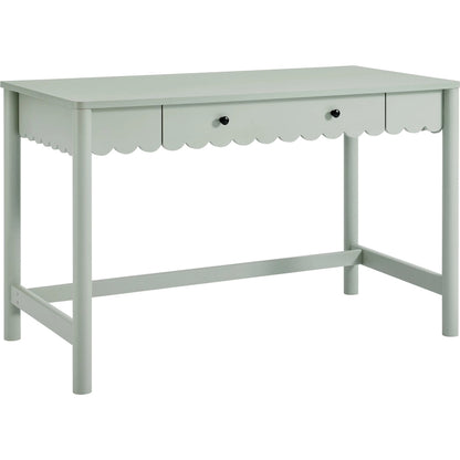 Kiowa 1-Drawer Scallop Writing Desk by Evans & Londeen. Made from unique in a transitional style.