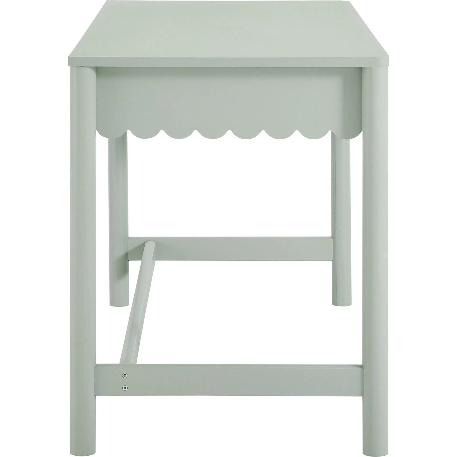 Kiowa 1-Drawer Scallop Writing Desk by Evans & Londeen. Made from unique in a transitional style.