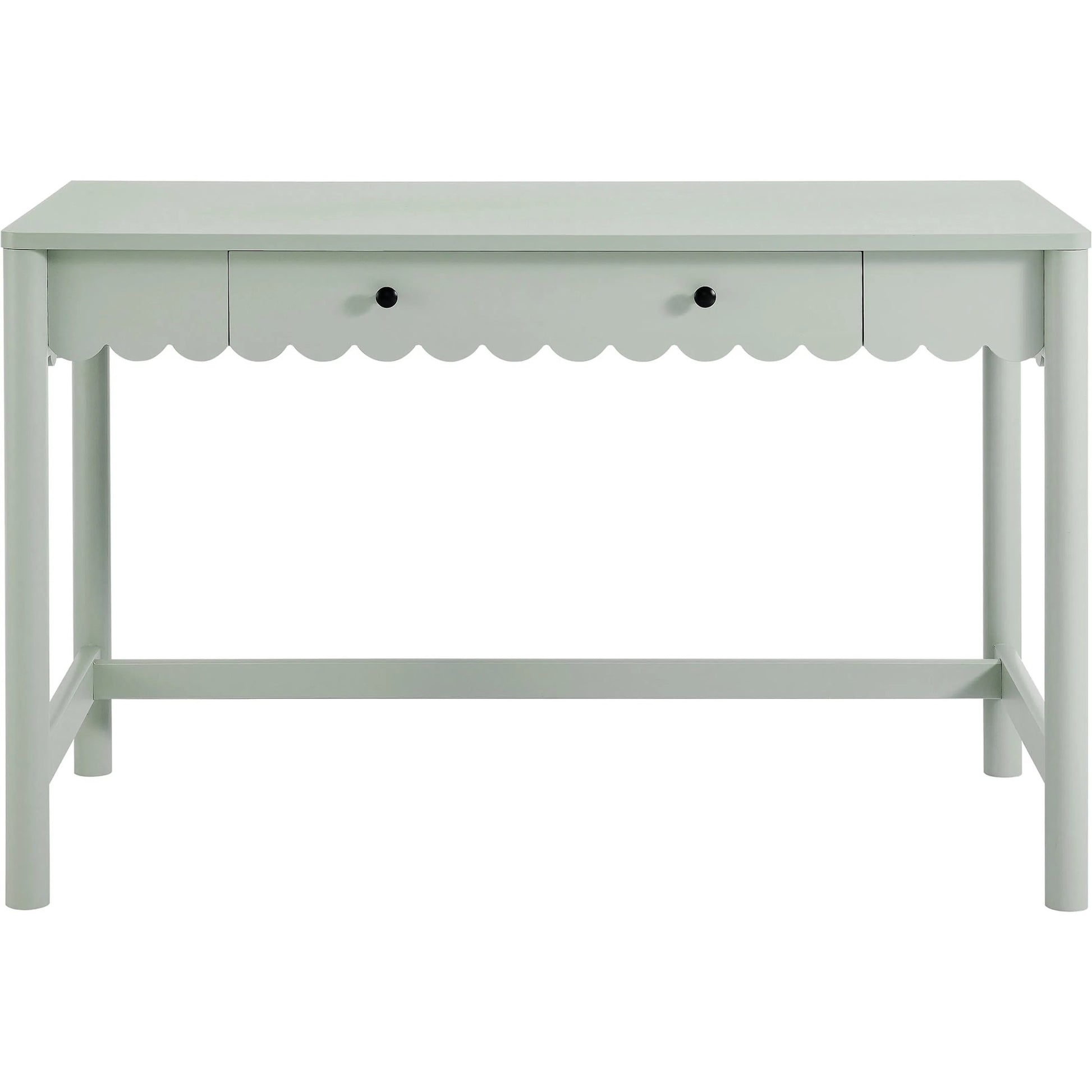 Kiowa 1-Drawer Scallop Writing Desk by Evans & Londeen. Made from unique in a transitional style.