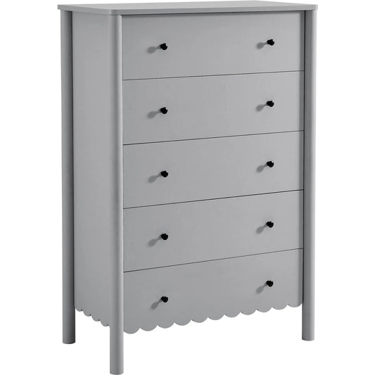 Elsmore Scalloped 5-Drawer Chest by Evans & Londeen. Made from unique in a unique style.
