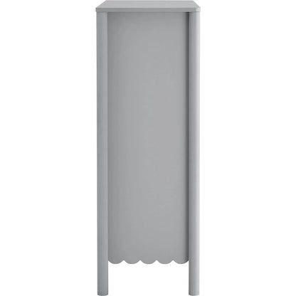 Kiowa Scalloped 5-Drawer Chest by Evans & Londeen. Made from unique in a transitional style.