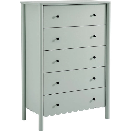 Elsmore Scalloped 5-Drawer Chest by Evans & Londeen. Made from unique in a unique style.