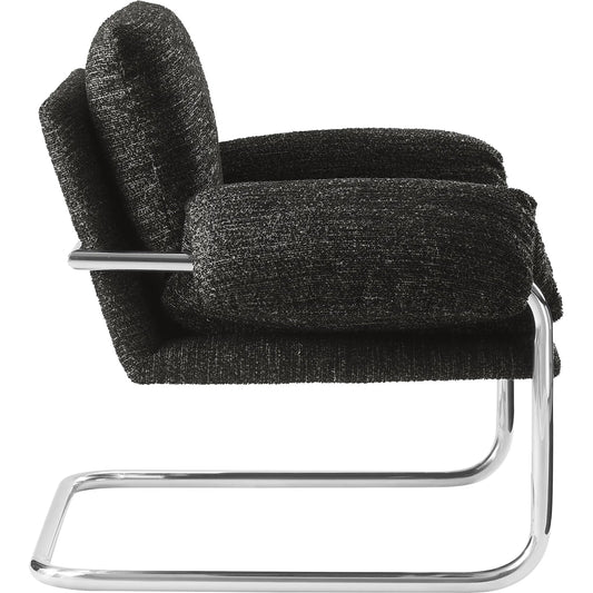 Upton Boucle Accent Chair by Evans & Londeen. Made from boucle fabric in a unique style.