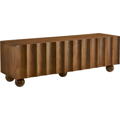 Ellis Scalloped 54" Wood TV Stand by Evans & Londeen. Made from wood in a transitional style.