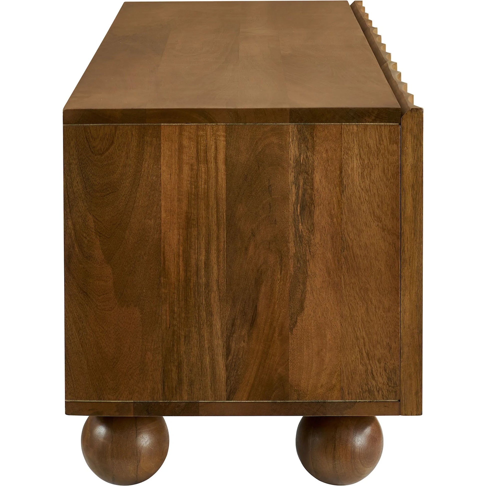 Ellis Scalloped 54" Wood TV Stand by Evans & Londeen. Made from wood in a transitional style.