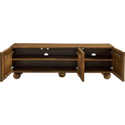 Ellis Scalloped 54" Wood TV Stand by Evans & Londeen. Made from wood in a transitional style.