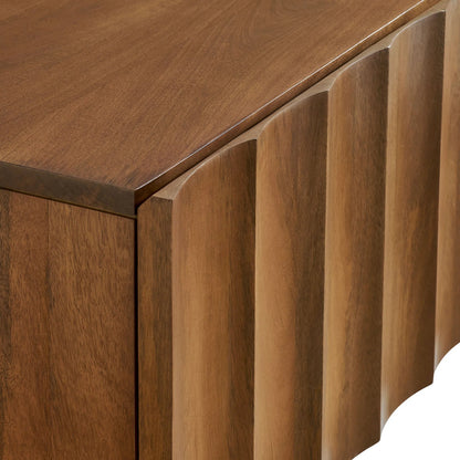 Ellis Scalloped 54" Wood TV Stand by Evans & Londeen. Made from wood in a transitional style.