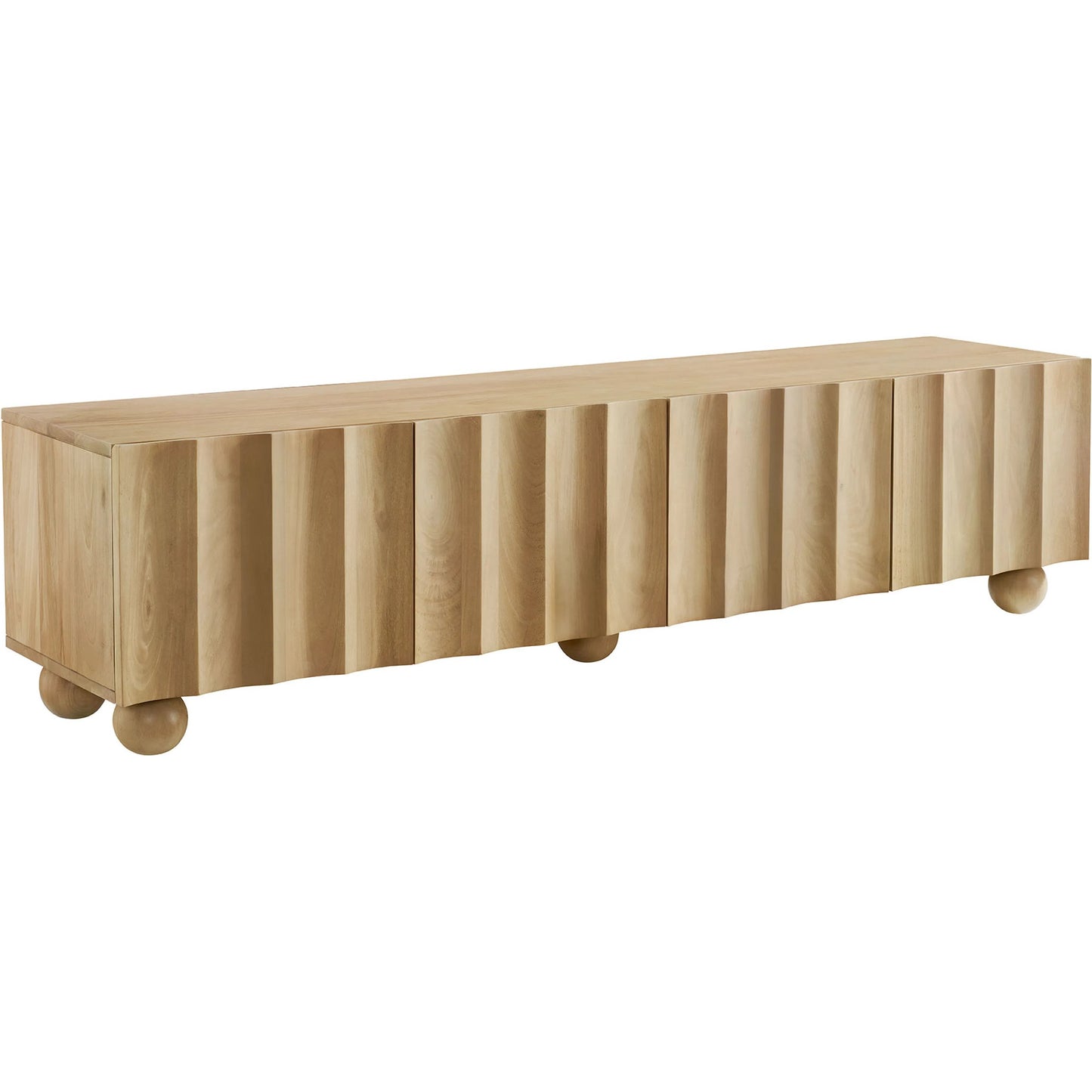 001 SI-2358478 | Primary Silo | Ellis Scalloped 71" Wood TV Stand by Evans & Londeen. Made from wood in a transitional style.