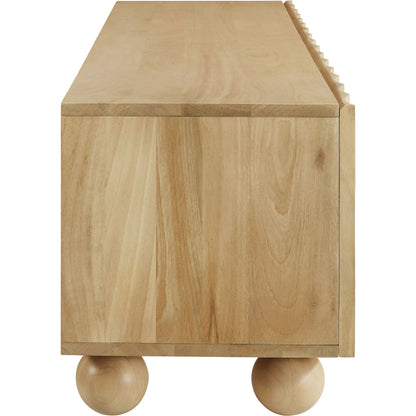 Ellis Scalloped 71" Wood TV Stand by Evans & Londeen. Made from wood in a transitional style.