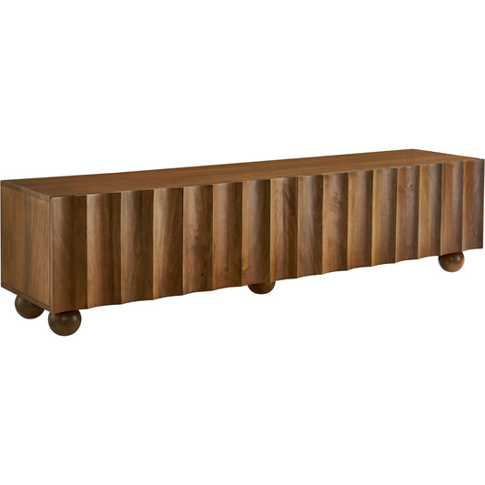 Tolland Scalloped 71" Wood TV Stand by Evans & Londeen. Made from wood in a unique style.