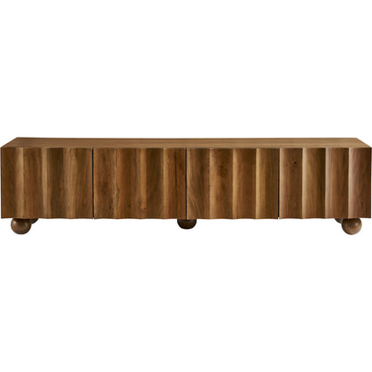 Ellis Scalloped 71" Wood TV Stand by Evans & Londeen. Made from wood in a transitional style.