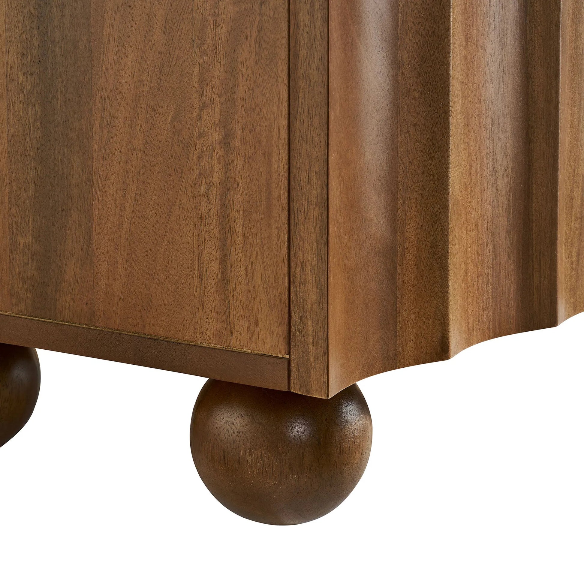 Ellis Scalloped 71" Wood TV Stand by Evans & Londeen. Made from wood in a transitional style.