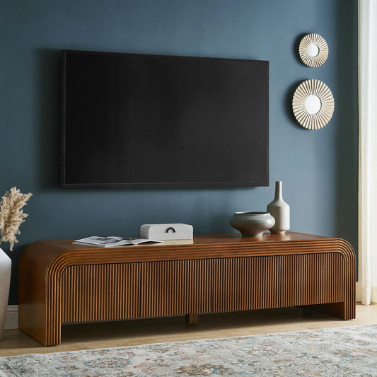 Perry 68" Fluted TV Stand by Evans & Londeen. Made from unique in a unique style.