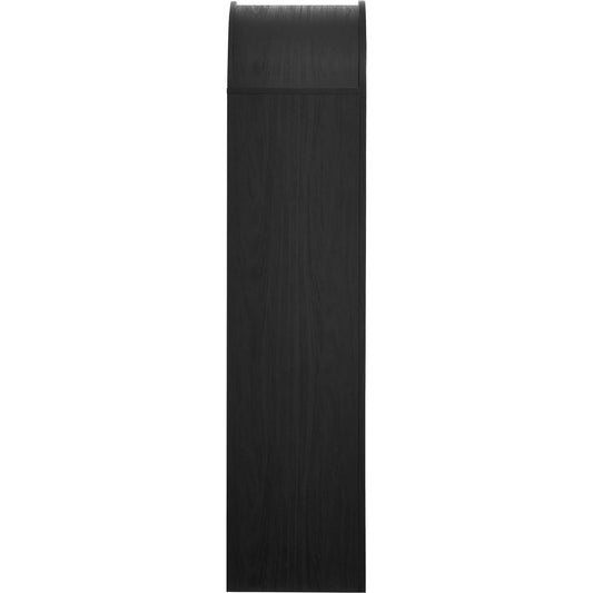 Olathe Arched Narrow Bookcase Display Cabinet by Evans & Londeen in black. Made from unique in a unique style.