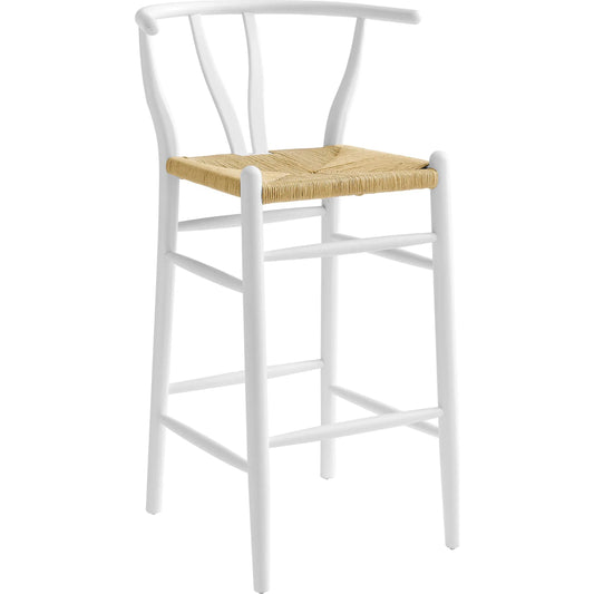 Argyll Wood Bar Stool by Evans & Londeen. Made from wood in a unique style.