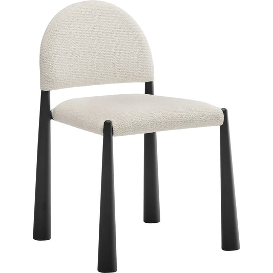 Tioga Dining Side Chair by Evans & Londeen. Made from upholstered fabric in a unique style.