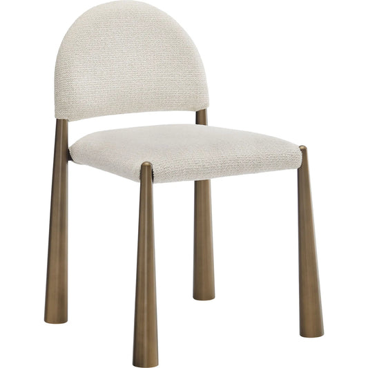 Tioga Dining Side Chair by Evans & Londeen. Made from upholstered fabric in a unique style.