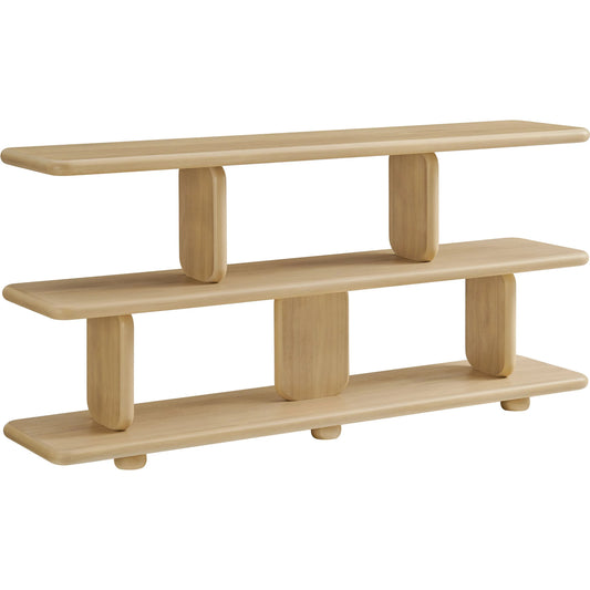 Gregg Sculptural 2-Tier Bookshelf by Evans & Londeen. Made from unique in a unique style.