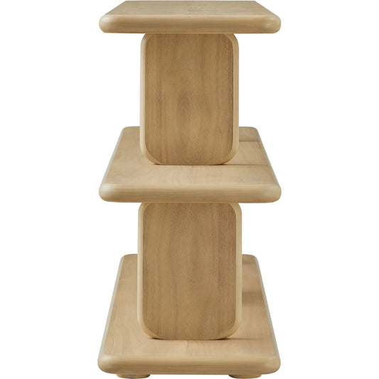 Gregg Sculptural 2-Tier Bookshelf by Evans & Londeen. Made from unique in a unique style.