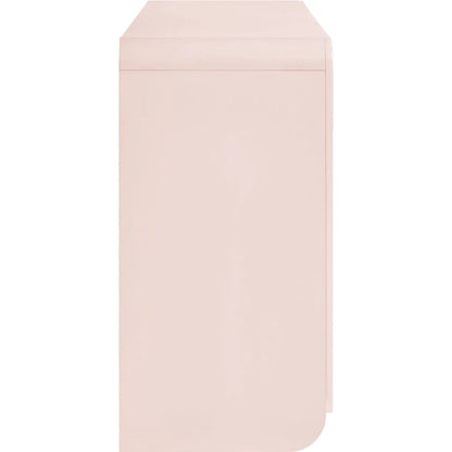 Champaign Fluted and Scalloped Sideboard Storage Cabinet by Evans & Londeen. Made from unique in a eclectic & global style.