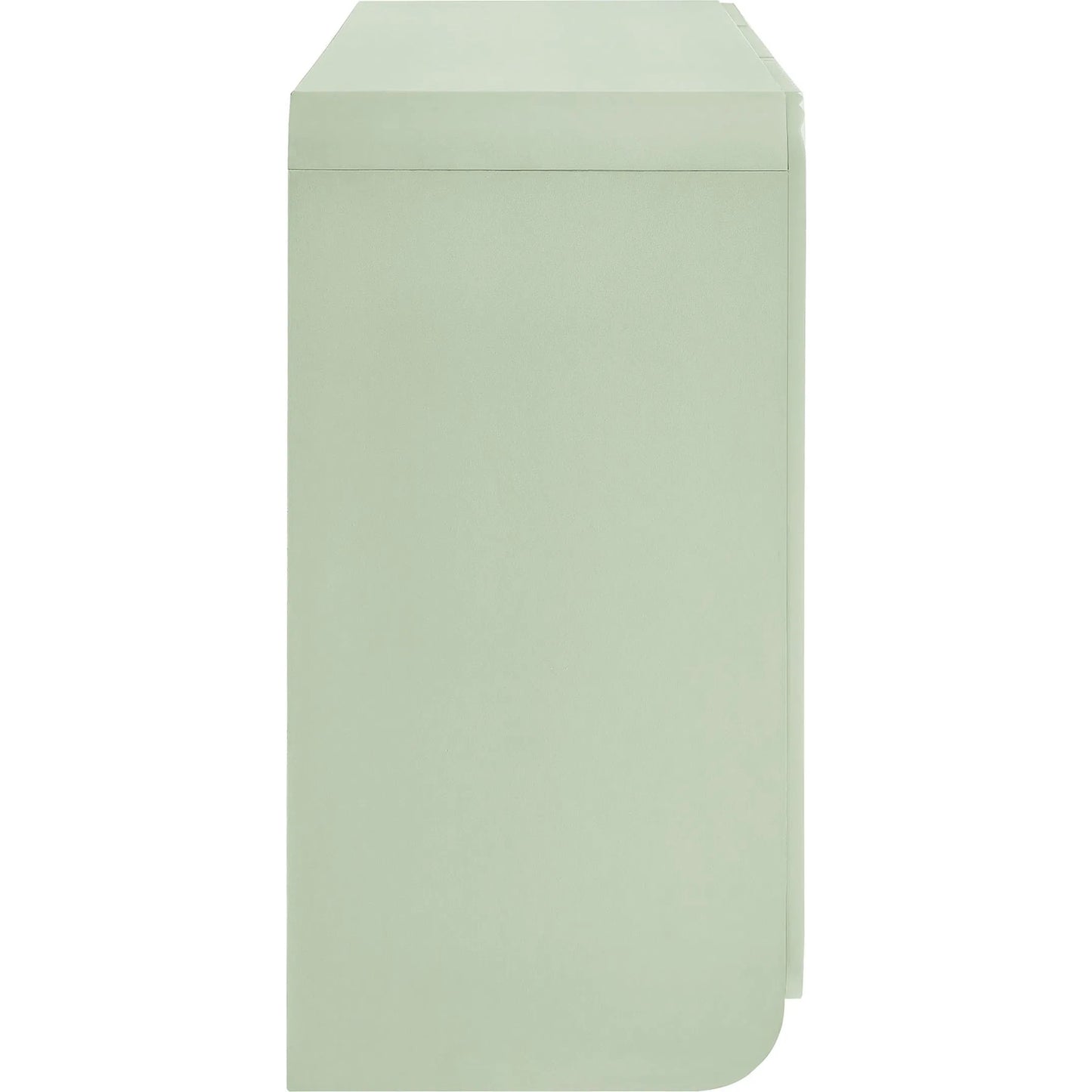 012 SI-2358571 | Additional Silo | Champaign Fluted and Scalloped Sideboard Storage Cabinet by Evans & Londeen. Made from unique in a eclectic & global style.