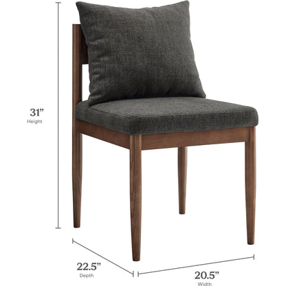 Woodward Wood Dining Side Chair by Evans & Londeen. Made from wood in a modern style.