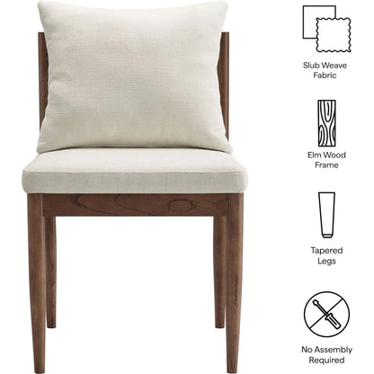 Woodward Wood Dining Side Chair by Evans & Londeen. Made from wood in a modern style.