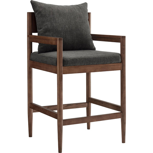 Texas Counter Stool by Evans & Londeen. Made from wood in a unique style.