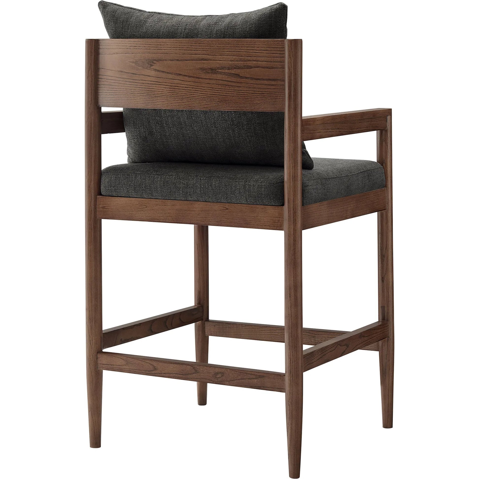 Woodward Wood Counter Stool by Evans & Londeen. Made from wood in a modern style.