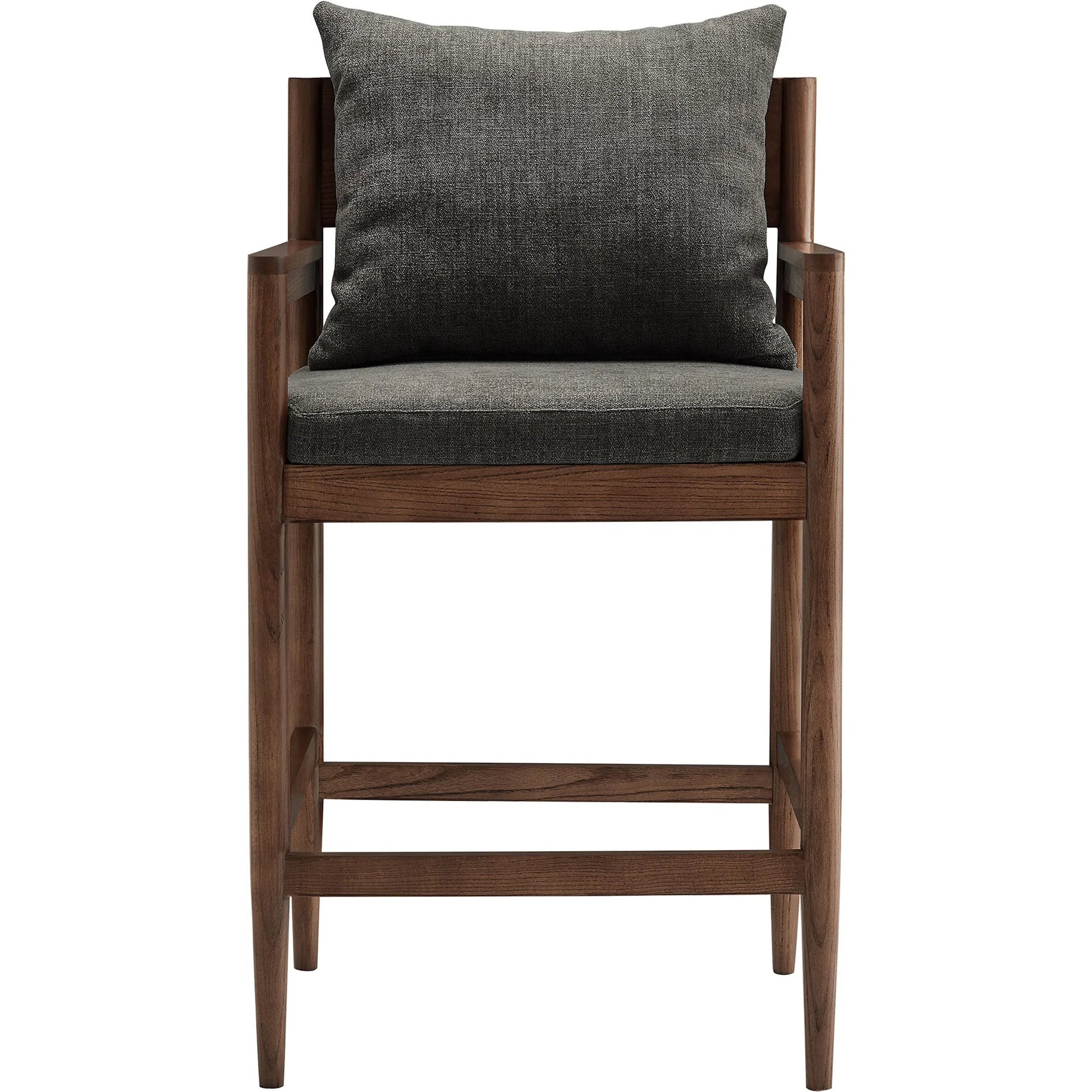 Woodward Wood Counter Stool by Evans & Londeen. Made from wood in a modern style.