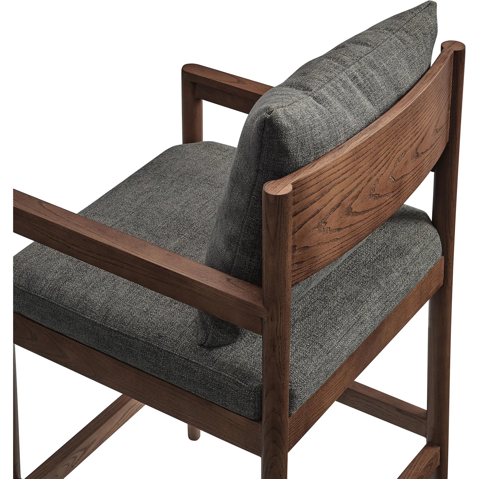 Woodward Wood Counter Stool by Evans & Londeen. Made from wood in a modern style.