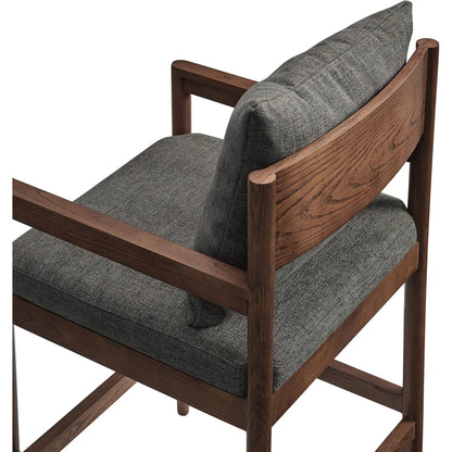 Woodward Wood Counter Stool by Evans & Londeen. Made from wood in a modern style.