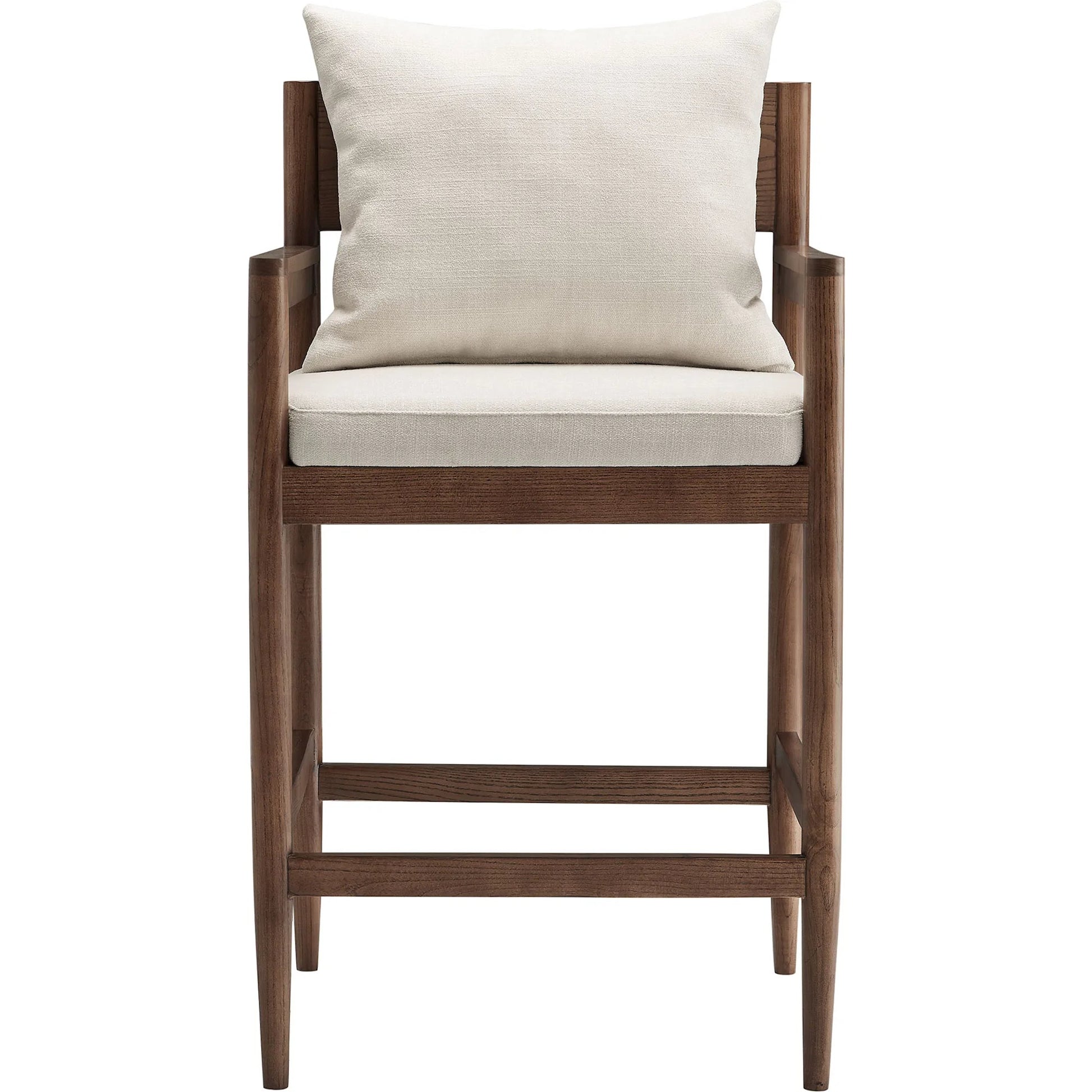 Woodward Wood Counter Stool by Evans & Londeen. Made from wood in a modern style.