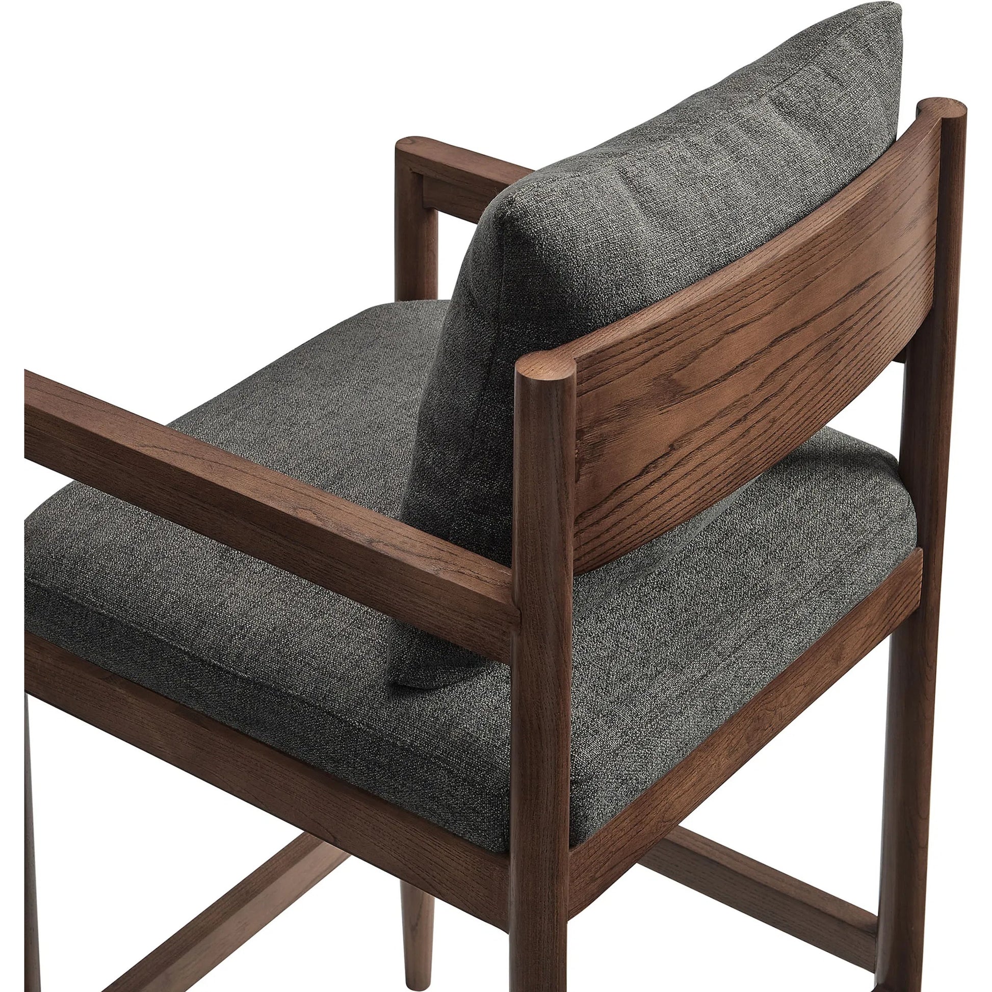 Woodward Wood Bar Stool by Evans & Londeen. Made from wood in a modern style.