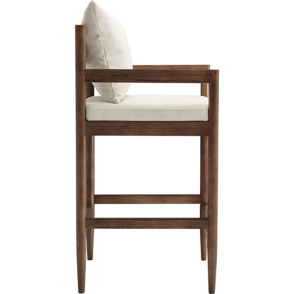 Woodward Wood Bar Stool by Evans & Londeen. Made from wood in a modern style.