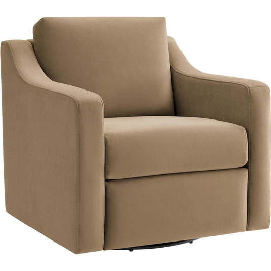 Nicollet Armchair by Evans & Londeen. Made from performance velvet in a unique style.