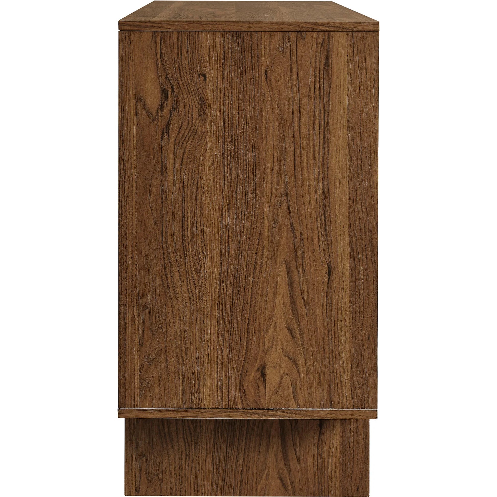 Archuleta 59 Inch 4 Door Geometric Sideboard by Evans & Londeen in walnut. Made from unique in a traditional style.
