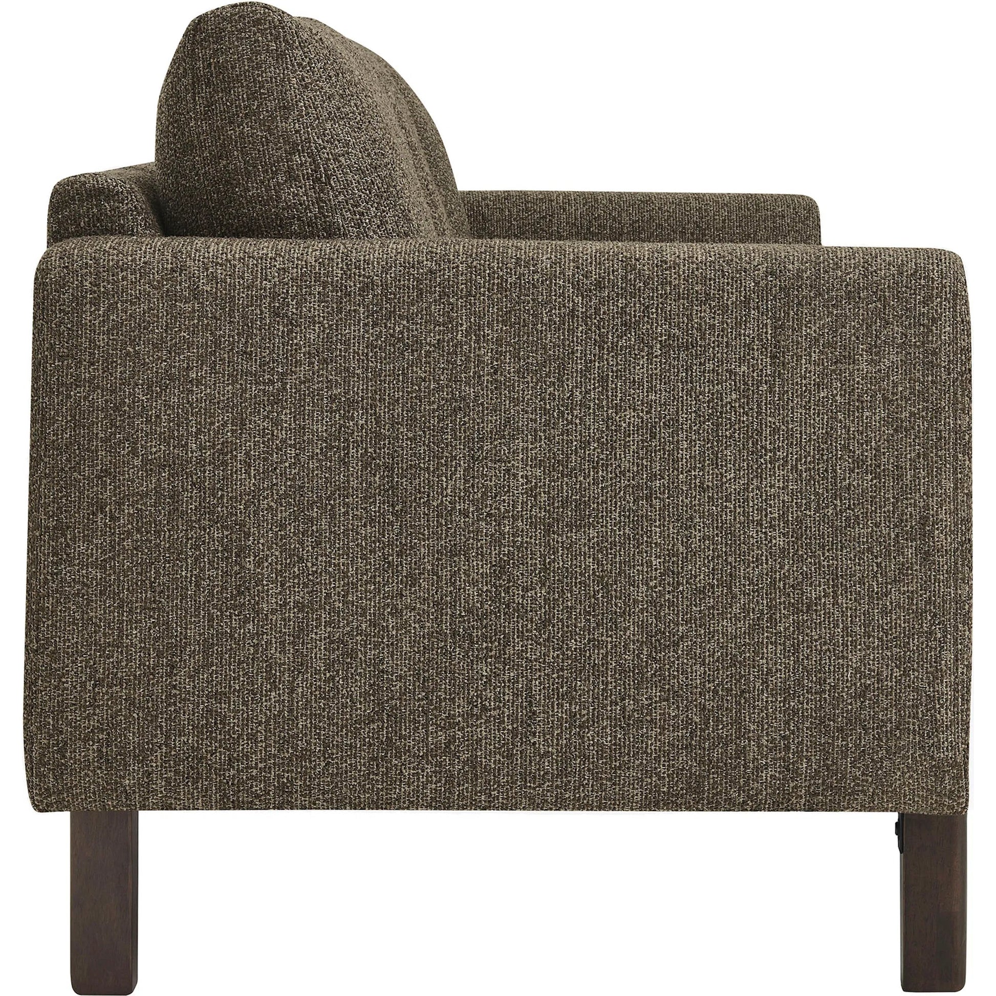 Aibonito Boucle Sofa by Evans & Londeen. Made from boucle fabric in a transitional style.