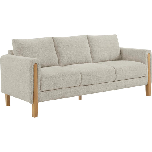 Aibonito Boucle Sofa by Evans & Londeen. Made from boucle fabric in a transitional style.
