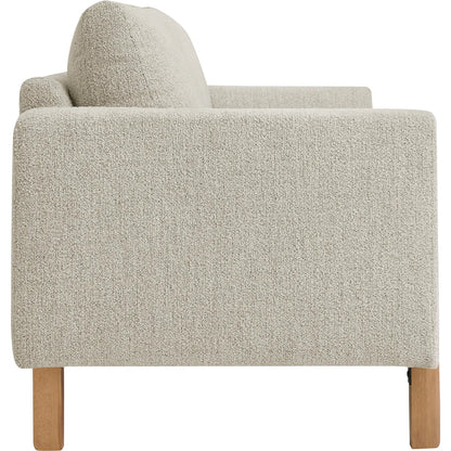 Aibonito Boucle Sofa by Evans & Londeen. Made from boucle fabric in a transitional style.