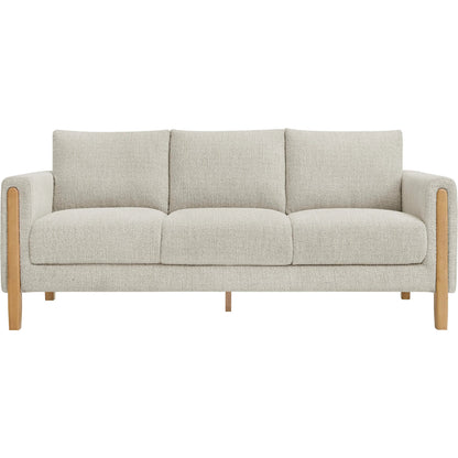 Aibonito Boucle Sofa by Evans & Londeen. Made from boucle fabric in a transitional style.