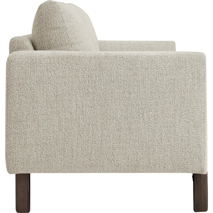 Aibonito Boucle Sofa by Evans & Londeen. Made from boucle fabric in a transitional style.