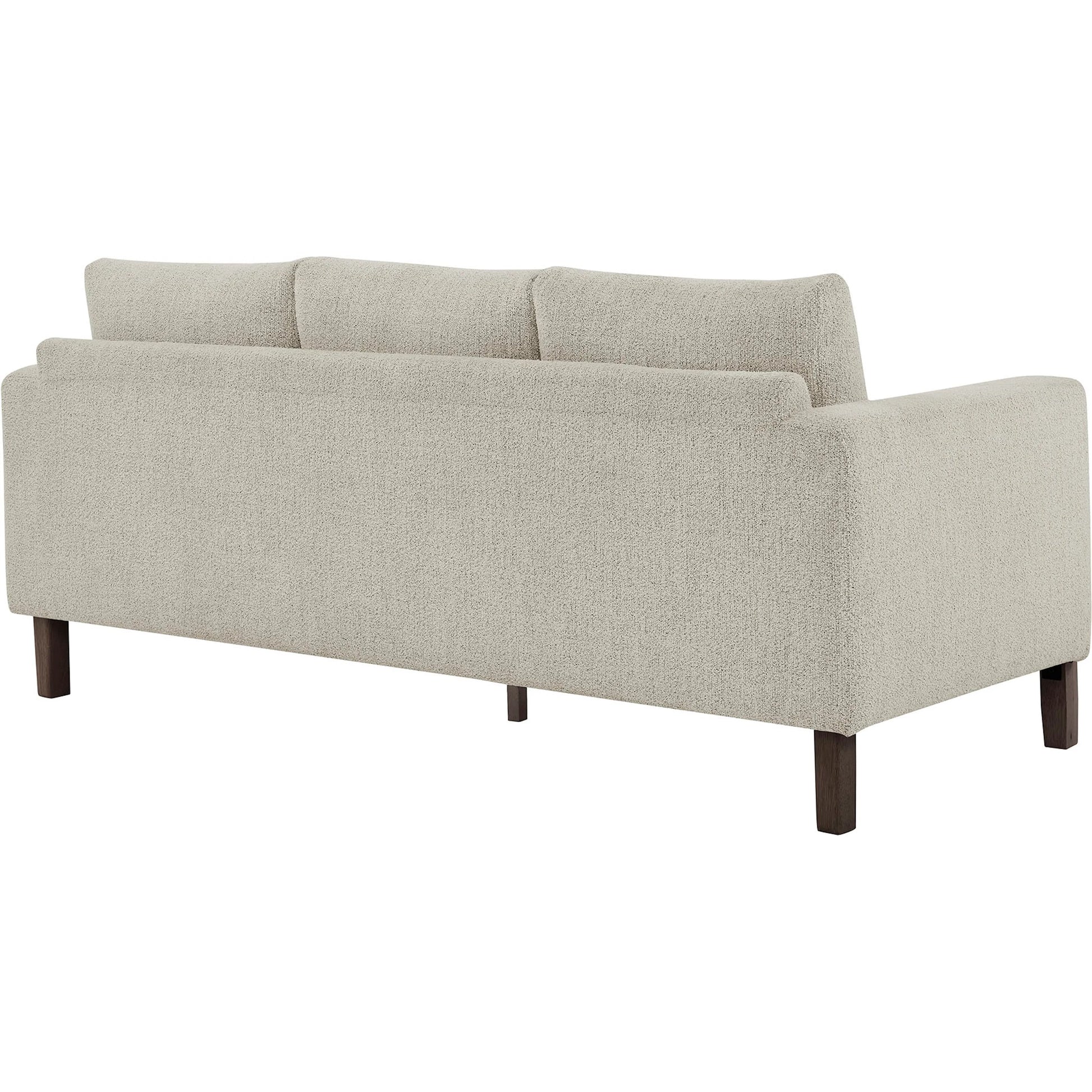 Aibonito Boucle Sofa by Evans & Londeen. Made from boucle fabric in a transitional style.
