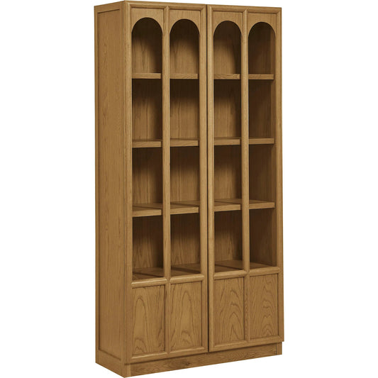 McCreary Solid Wood and Glass Display Cabinet by Evans & Londeen. Made from solid wood, glass in a modern style.