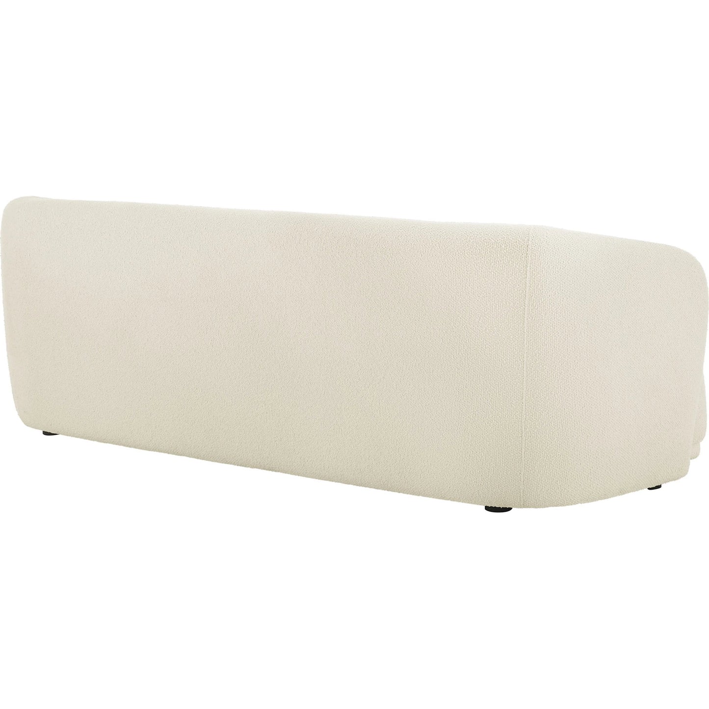 003 SI-2527811 | Additional Silo | Gardner 88" Boucle Sofa by Evans & Londeen. Made from boucle fabric in a transitional style.