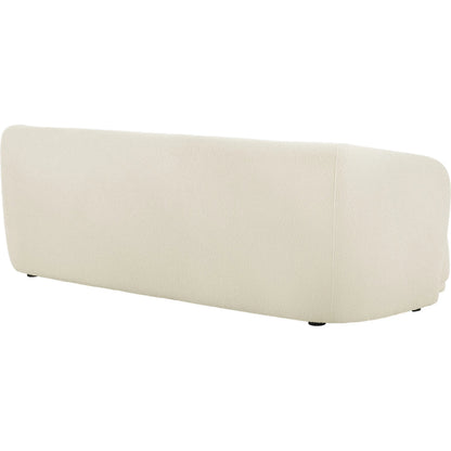 Gardner 88" Boucle Sofa by Evans & Londeen. Made from boucle fabric in a transitional style.
