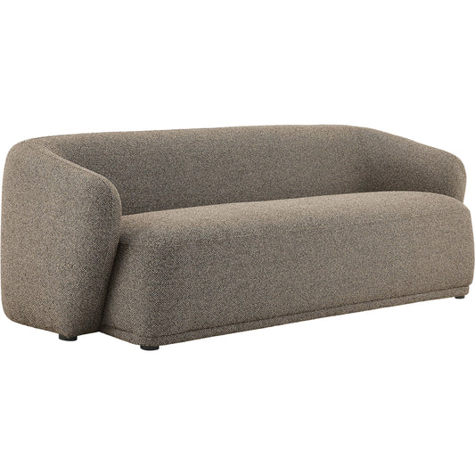 Gardner 88" Boucle Sofa by Evans & Londeen. Made from boucle fabric in a unique style.